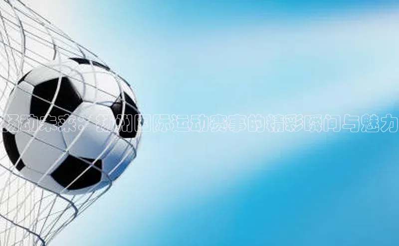 扬动未来：扬州国际运动赛事的精彩瞬间与魅力